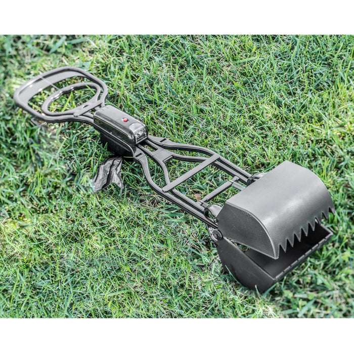 New Pet Dog Pooper Scooper Clean Pick Up Shovel Handle Easy Poop Scoop Removal
