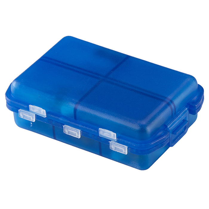 2Pk Medicine Storage 7 Day Pill Box Vitamin Organizer Travel Containers BPA Free