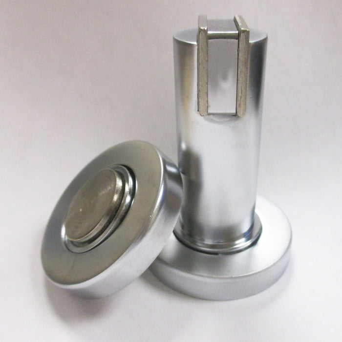 4 Magnetic Door Holder Stopper Doorstop Wall Guard Safety Flat Catch Office Home