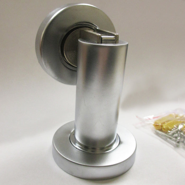 4 Magnetic Door Holder Stopper Doorstop Wall Guard Safety Flat Catch Office Home