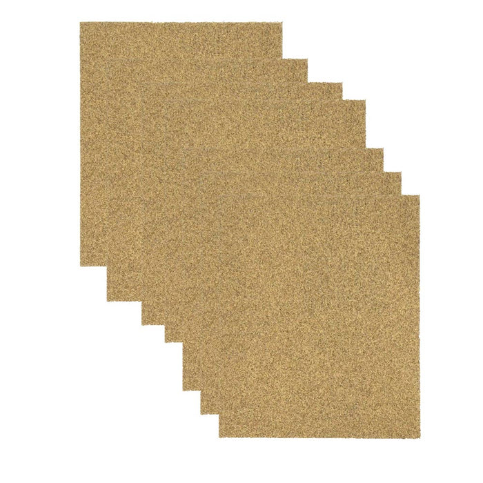 48 Sandpaper Assorted Grit 5.5" Hand Block Sanding Paper Sheets Finishing Sander