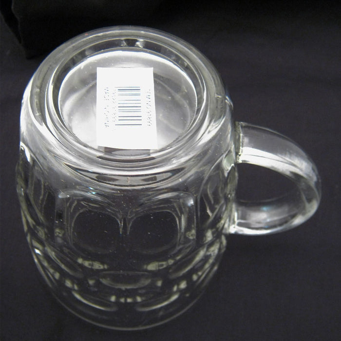 5 Pilsner Glass Cups Clear Coffee Mug Tea Soup Beer Set Hot Cold Beverage 16 Oz