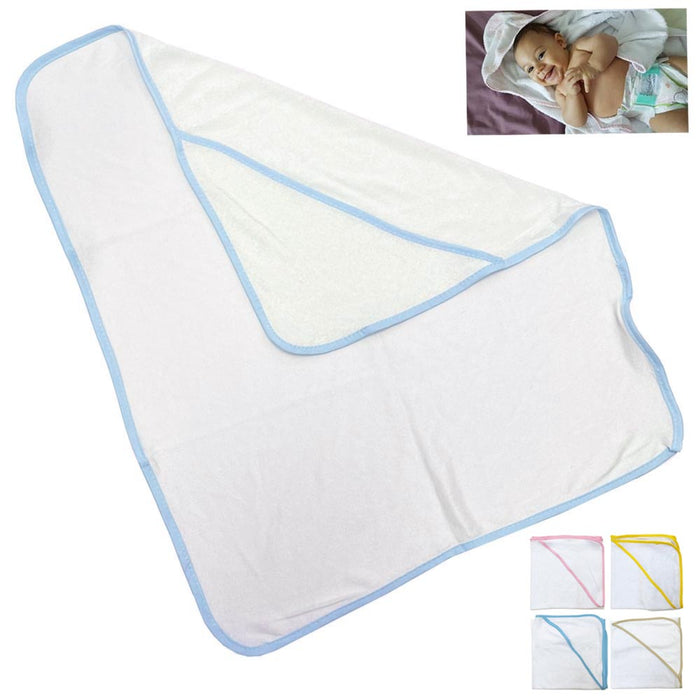 4 X Baby Hooded Towel Bath Blanket Infant Swaddle Wrap Bathrobe Boy Girl Newborn