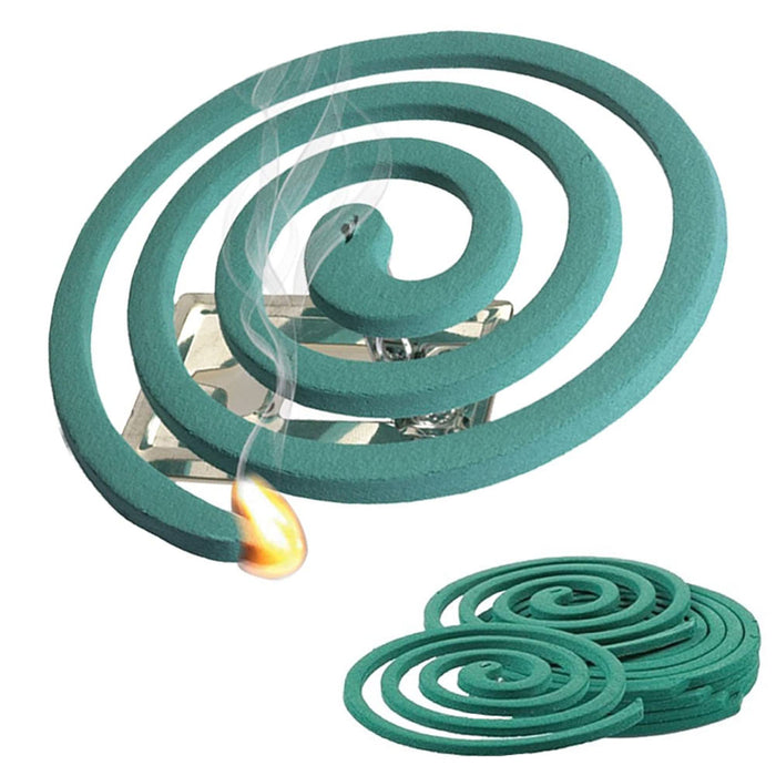 32 PC Mosquito Repellent Coils Outdoor Use Skin Protection Insect Bite Sting 8PK
