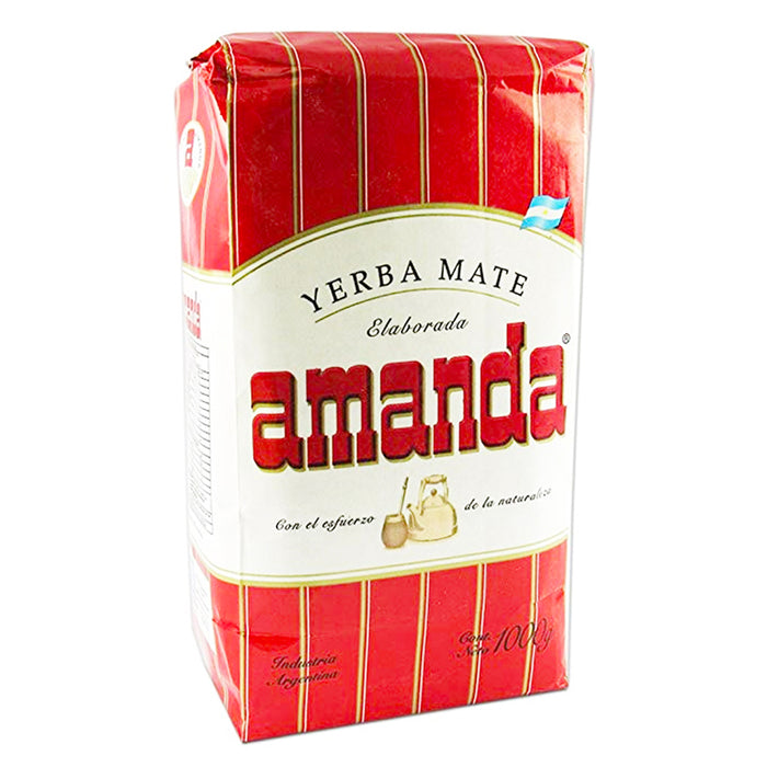 Amanda Yerba Mate 3 Kg Loose Tea Herbal Bag 6.60 lbs Argentina Detox Weight Slim