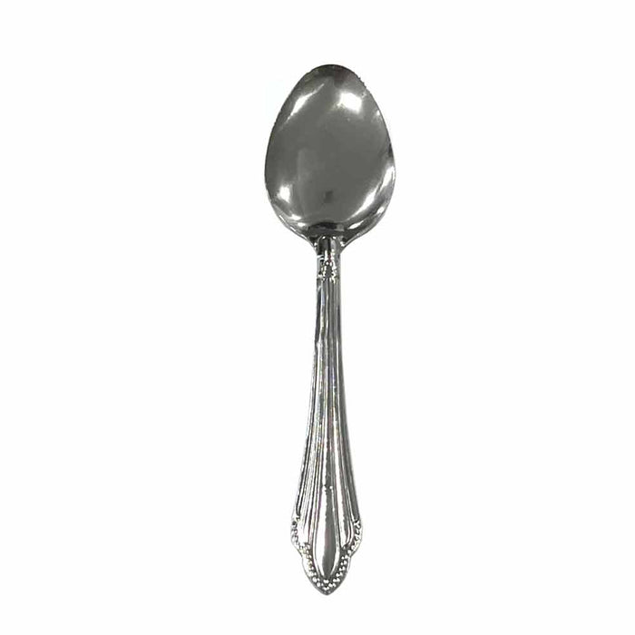 12 PC Dinner Spoons Set Food Grade Stainless Steel Spoon Silverware Home Kitchen