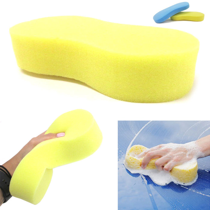 1 Large Foam Sponge Expanding Extra Absorbent Compress Car Wash Auto Cleaning