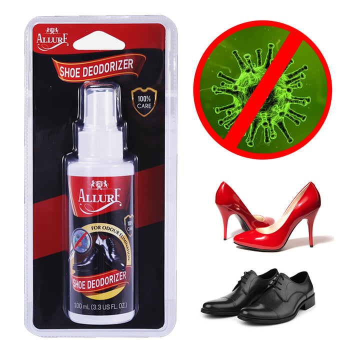 Shoe Deodorizer Spray Odor Eliminator Boot Sneaker Socks Freshener Smell Remover