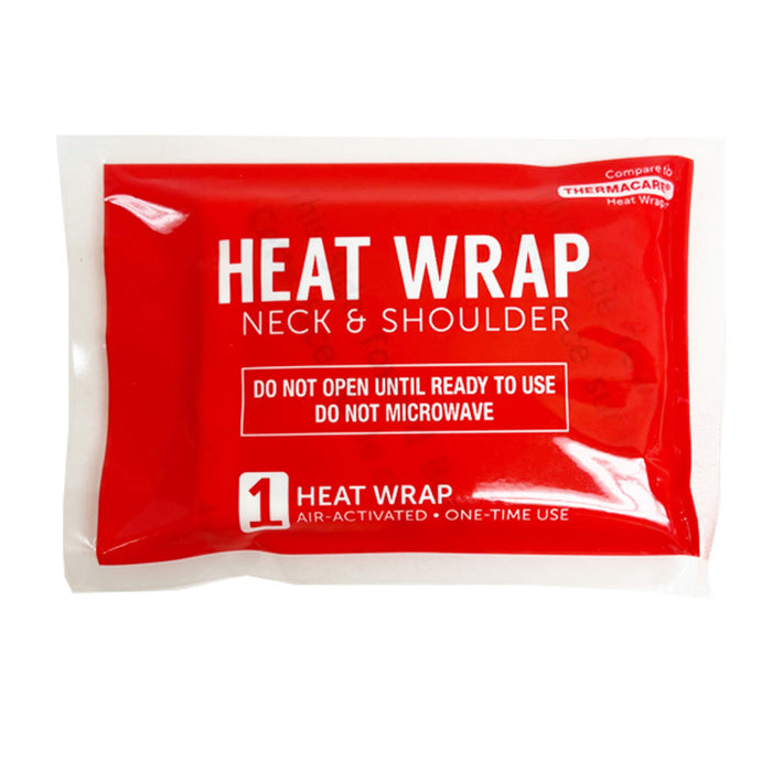 3 Heat Wraps Air-Activated Body Pain Relief Neck Shoulder Heat Therapy One Size