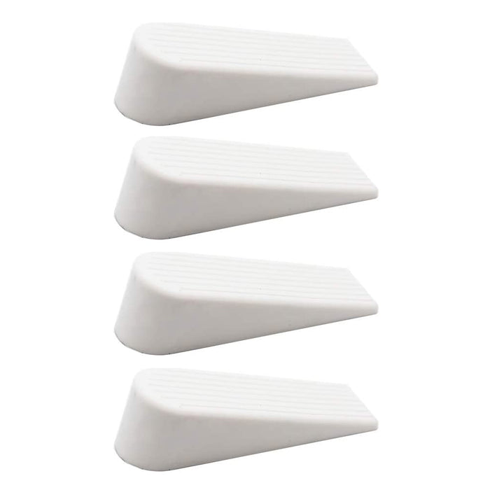 8PC Stronger Door Stopper Wedges Springs Plastic Stop Carpet Floor Heavy Duty