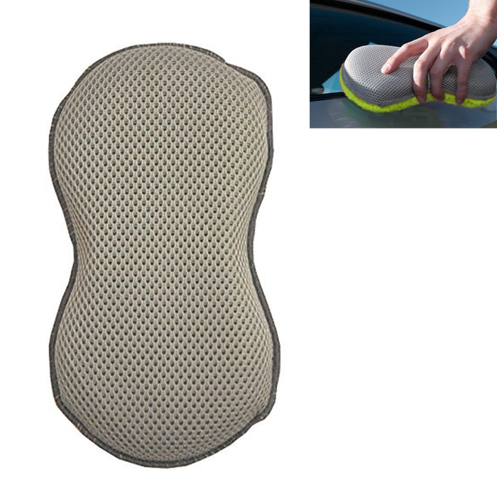 3Pc Car Wash Sponge Detail Microfiber Scrub Care Lint Scratch Free Cleaning Tool