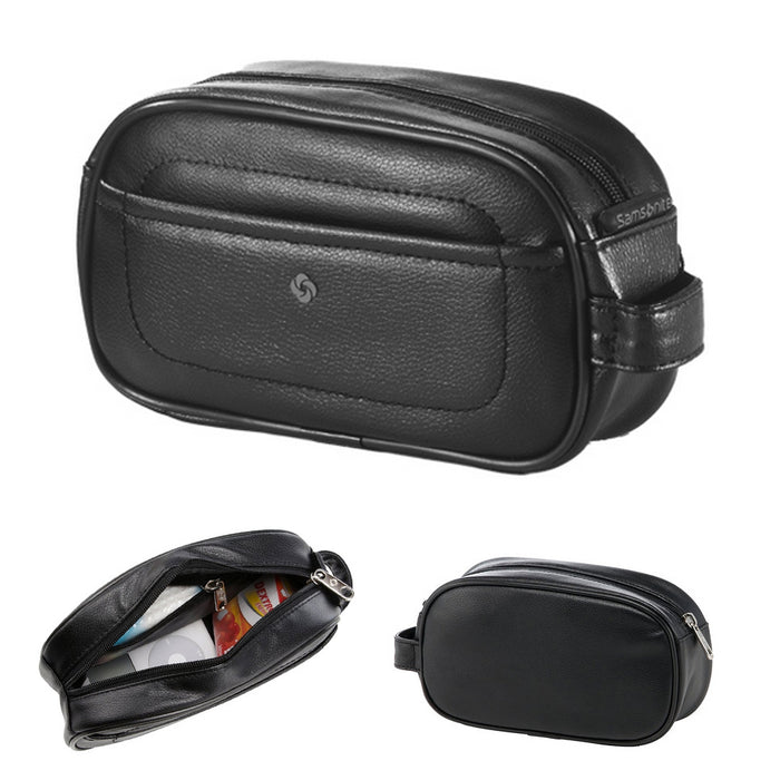 Samsonite Evolis Horizontal Travel Purse Toiletry Bag Shaving Make Up Case Tote