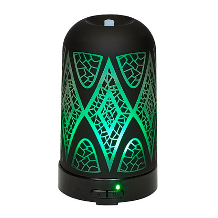 Essential Oil Diffuser Aromatherapy Cool Mist Ultrasonic Glass Humidifier Colors