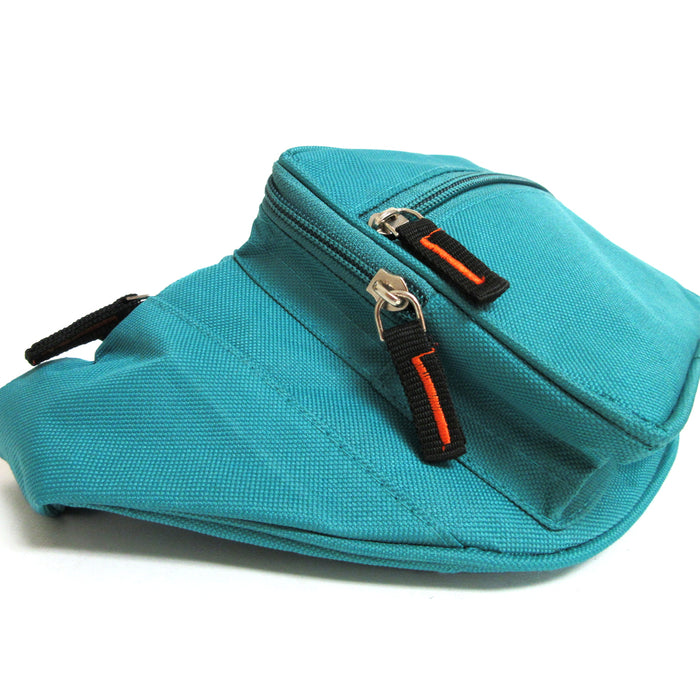 3PC Set Fanny Packs Adjustable Waist Bag Men Women Travel Sports Pouch Turquoise