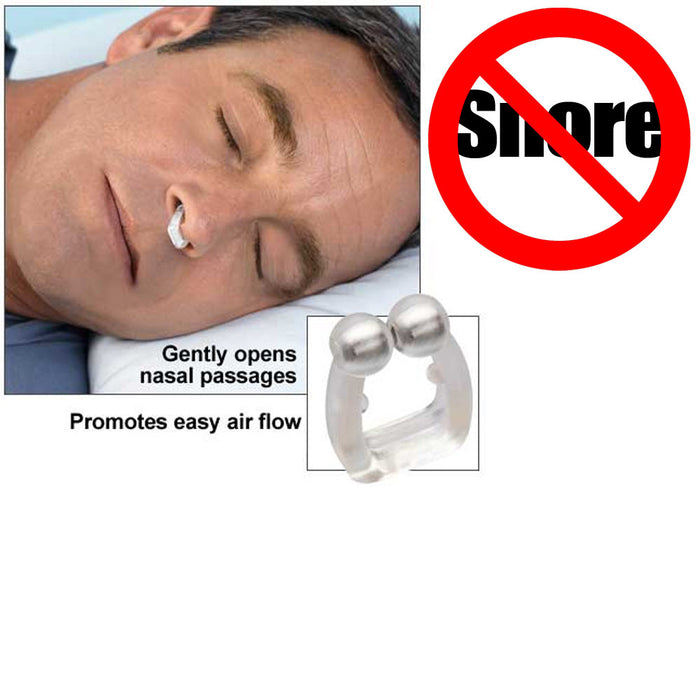 2 Pack Anti Snoring Nose Clips Stop Snore Free Sleep Aid Guard Night Sleep On Tv
