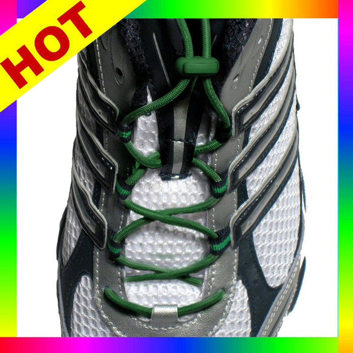 Elastic Shoe Laces Shoelace Fastening Running Jogging Marathon Stopper Triathlon