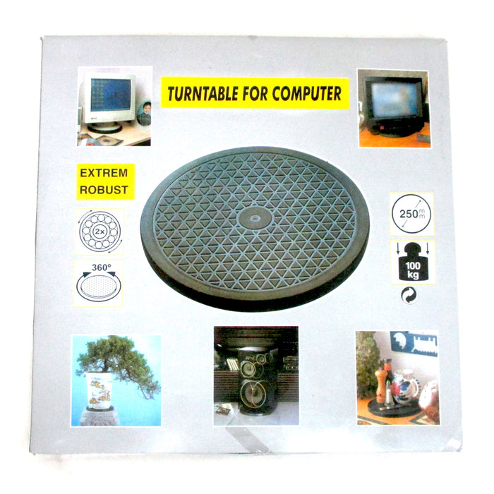 US Multipurpose 10" Rotating Turntable Display 65lbs 360 Swivel Home Kitchen Use
