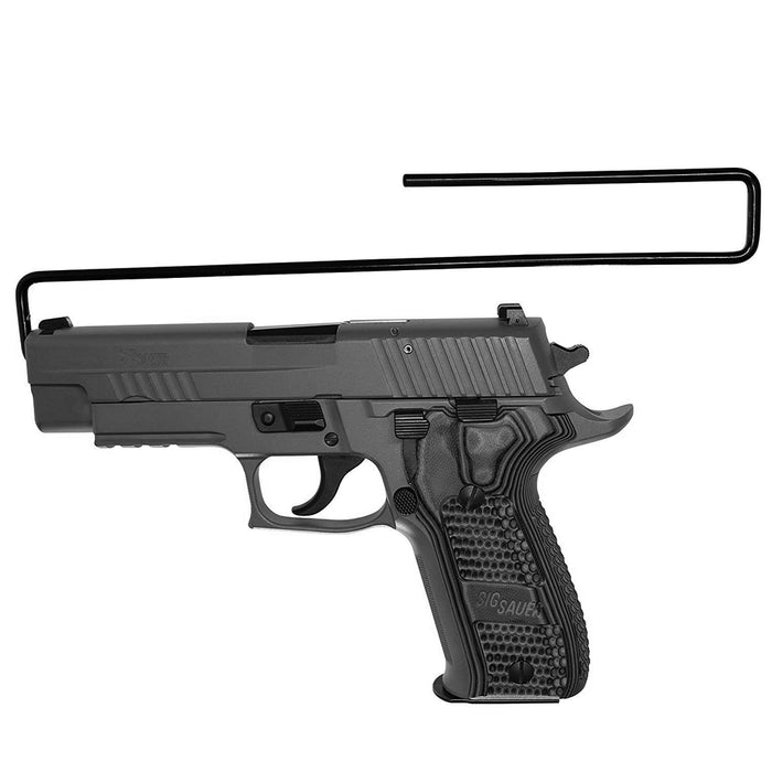 6PC Safety Handgun Hangers Pistol Gun Holder Cabinet Organizer Rack Hook Storage