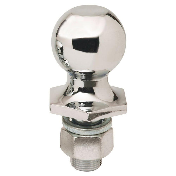 TRAILER HITCH BALL TOW 2 5/16" x 1" x 3" CHROME MOUNT RECEIVER DROP NEW 5000 LBS