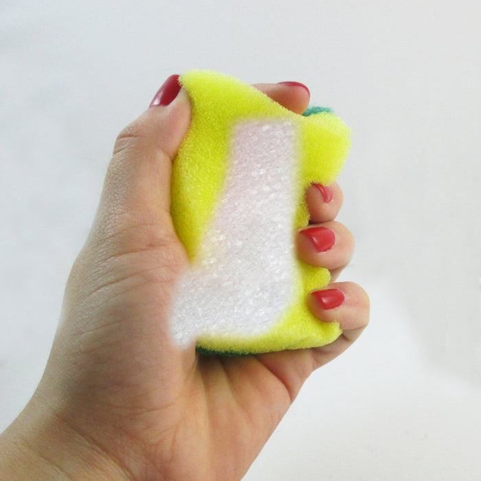 90 Pack Kitchen Sponges Scrubber Bathroom Tiles Scourer Clean Dishes Shower Pans