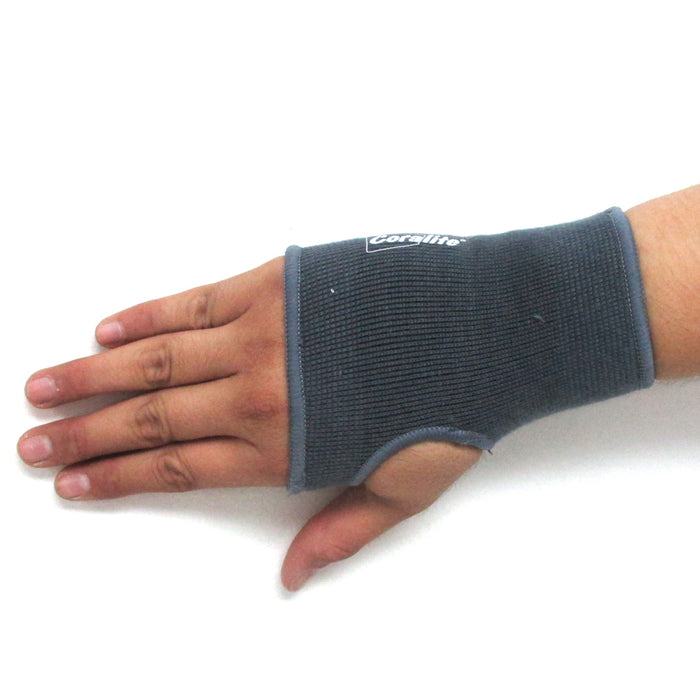 1 Elastic Wrist Hand Support Brace for Daily Wear Unisex Compression Strap Grey