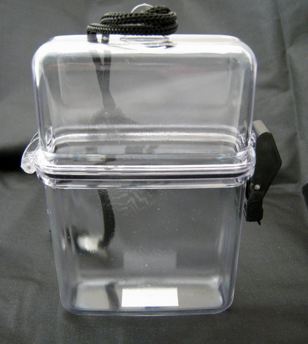 Plastic Waterproof Storage Case Container Transparent Cover Water Resistant Pool