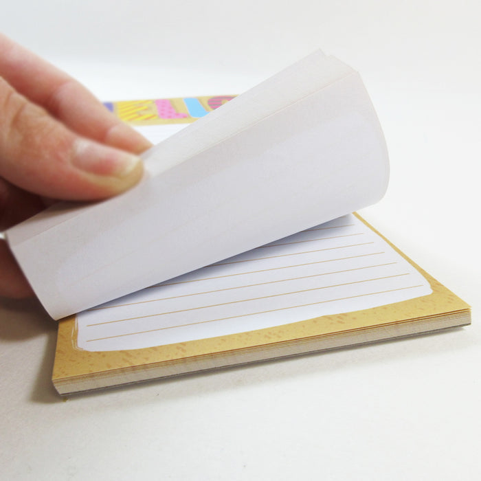 6 Magnetic Memo Note Pads To Do List 8.3"x3.6" Fun Designs 60 Tear Off Sheets