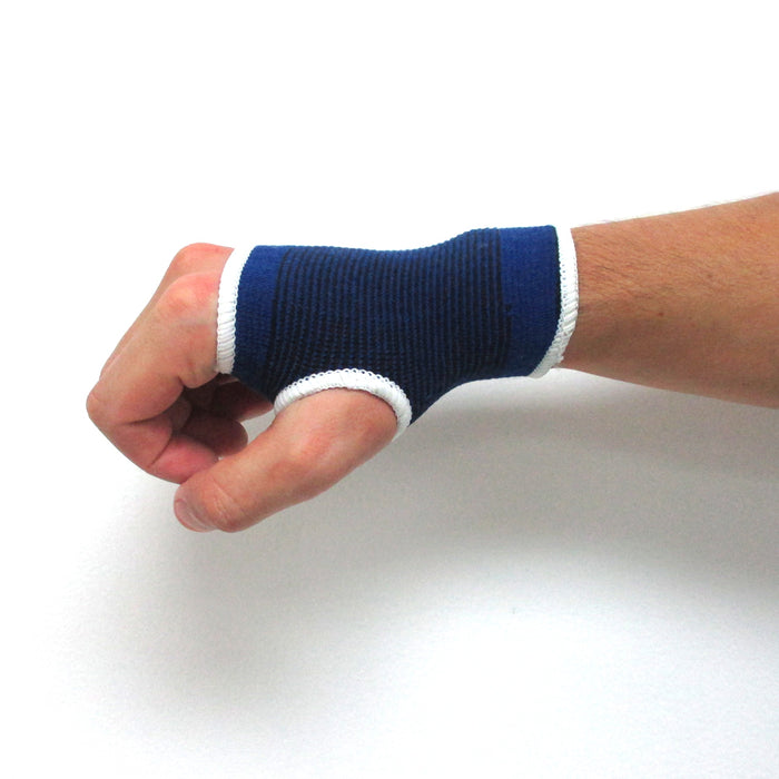 2 Wrist Hand Brace Elastic Palm Support Carpal Tunnel Tendonitis Pain Relief New