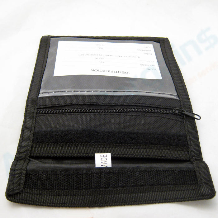 ID Badge Press Pass Passport Holder Hanging Neck Wallet Organizer Window Pouch
