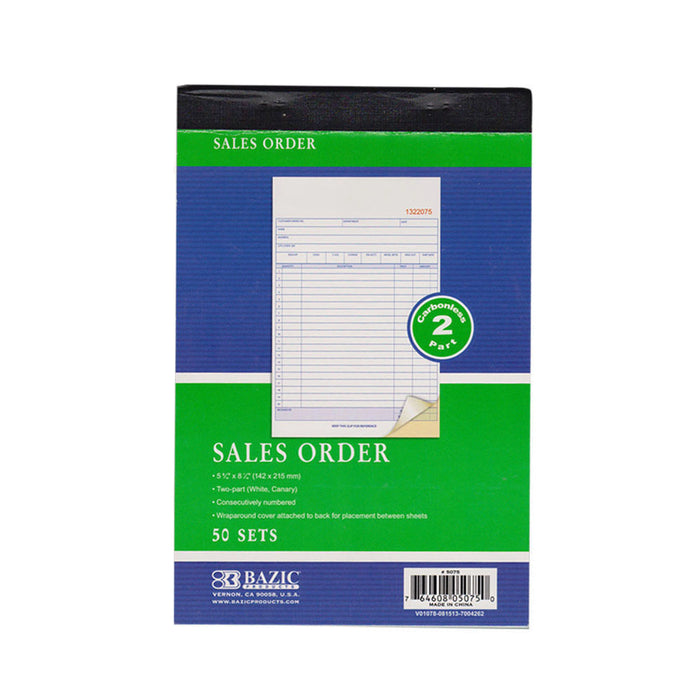 10 books of 50 sets 2 Part Carbonless Sales Order Books Receipt Form Invoice