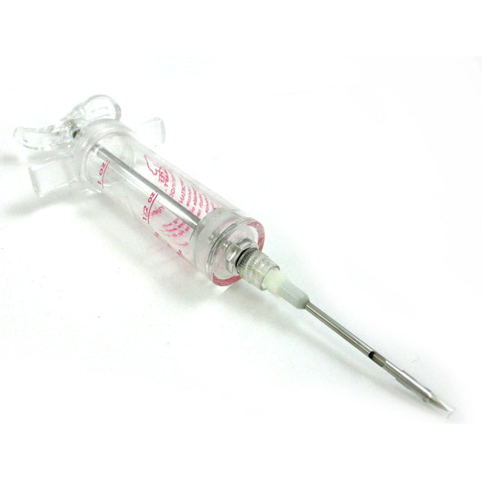 Marinade Injector Needle Flavor Syringe Cooking Meat Poultry Turkey Chicken BBQ