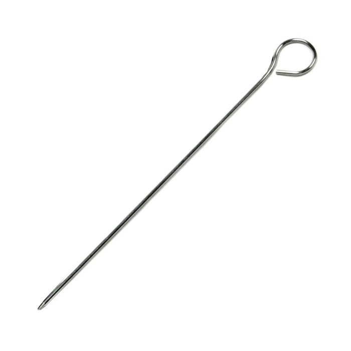 12 Barbecue Skewers Stainless Steel Metal BBQ Cooking Roasting Food Grill Sticks