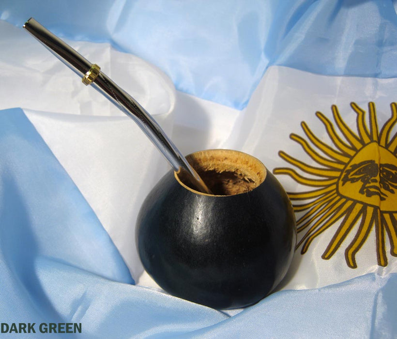 Argentina Mate Gourd Stainless Steel Bombilla Straw Tea Cup Herbal Healthy 3333