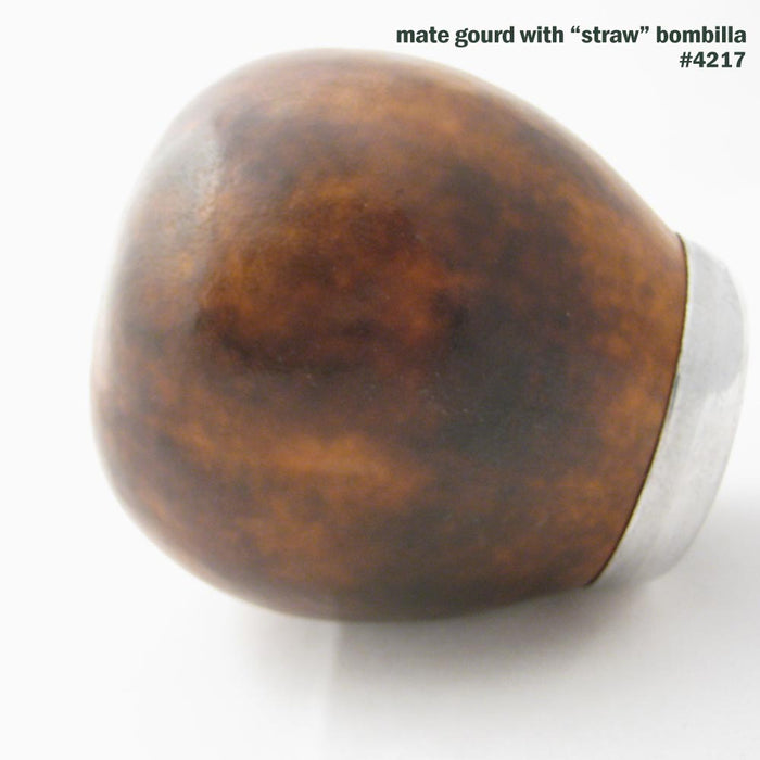 Argentina Mate Gourd Bombilla Filtered Straw Cup Tea Healthy Herbal Detox 4217