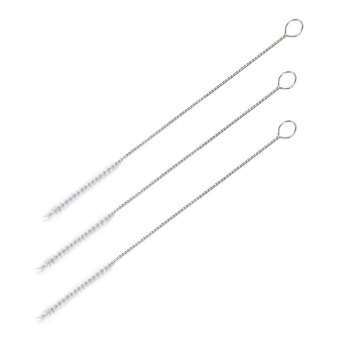 12 PCS Reusable Silicone Drinking Straws Extra Long with Brushes Set BPA Free