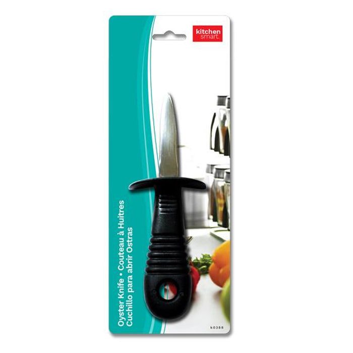 Stainless Steel Oyster Knife Non Slip Handle Shucker Oyster Seafood Opener Tool