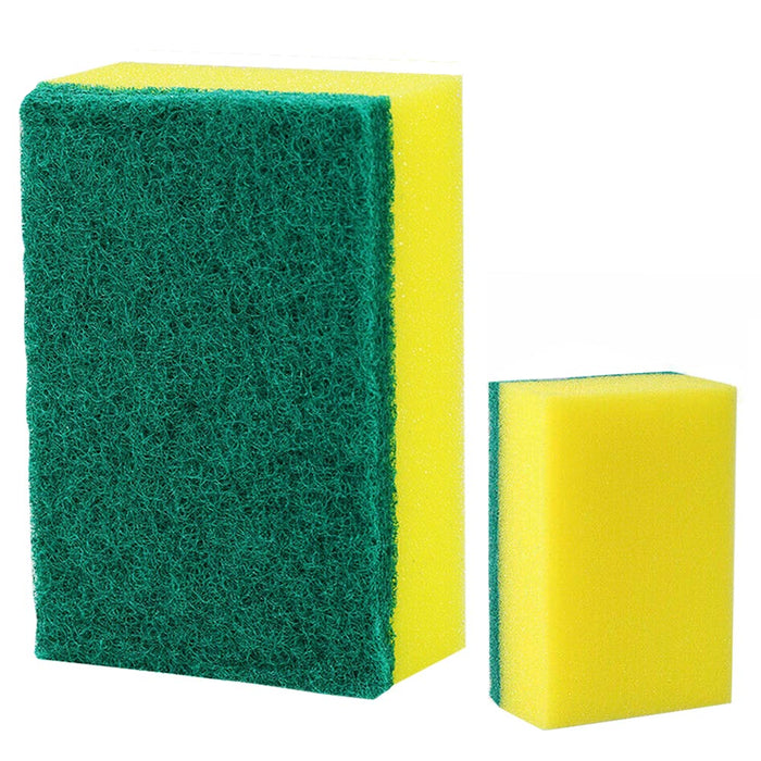 24 PC LOT Dishwashing Sponges Heavy Duty Scrubber Cleaning Kitchen Dish Sponge
