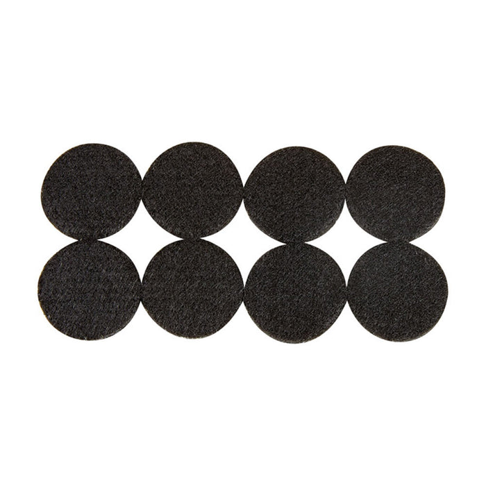 20 Pack Self Adhesive Felt Pads Furniture Floor Scratch Protector Black