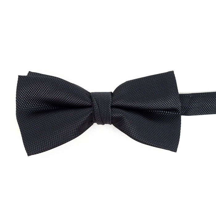 3PC Mens Suspenders + Banded Bow Tie Set Adjustable Metal Clips + Pocket Square