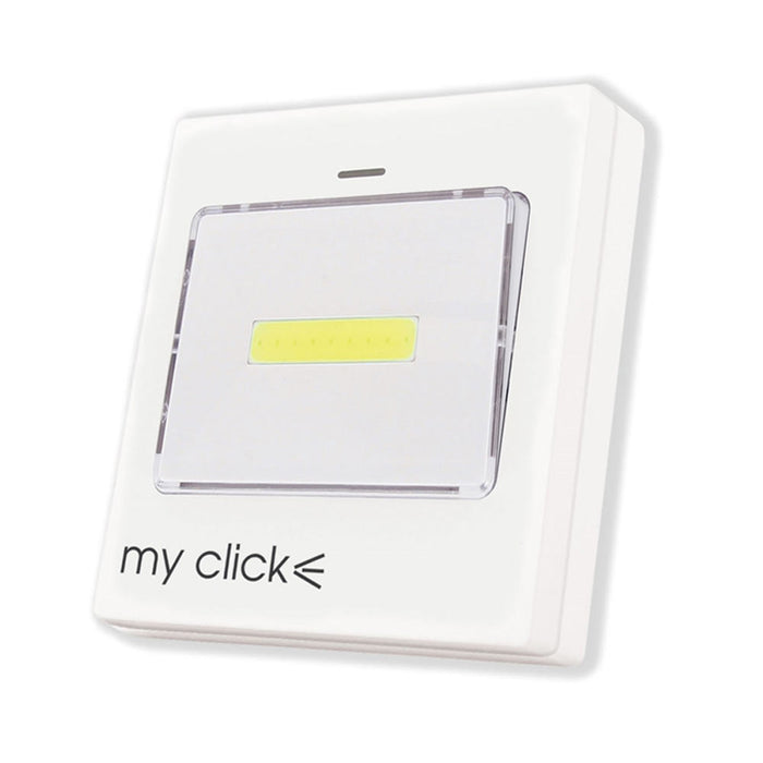 Cob LED Wall Lamp Switch Wireless Battery Operated Closet Cordless Night Light