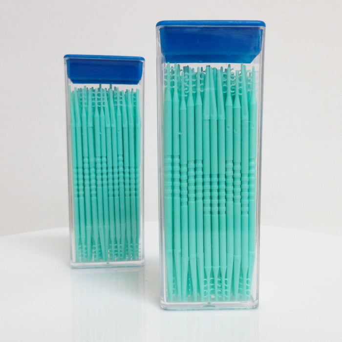240 Pcs Interdental Brush Floss Sticks Tooth Floss Head Oral Cleaning Toothpicks