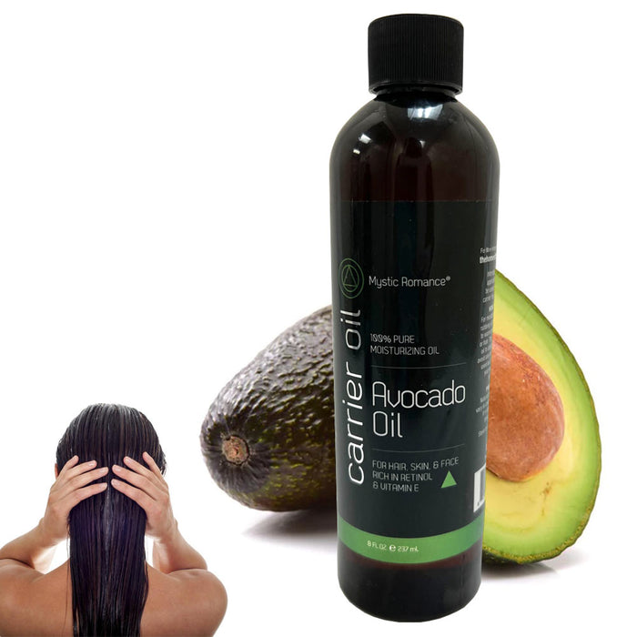 1 Avocado Oil Moisturizer Hair Face Skin Care Retinol Vitamin E Cold Pressed 8oz