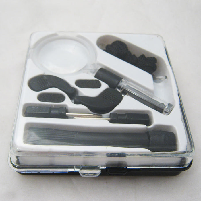 15 Pc Glasses Repair Tool Kit Set Eyewear Optical Eyeglasses Screws Screwdriver