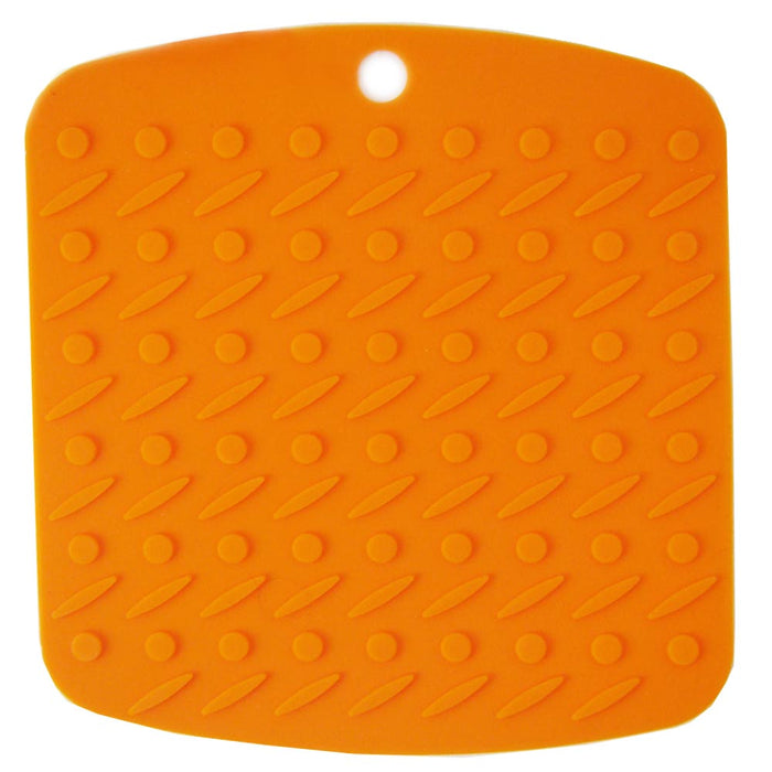 2 Premium Silicone Trivet Mats Hot Pads Heatproof Pot Holder Kitchen Oven Mitts