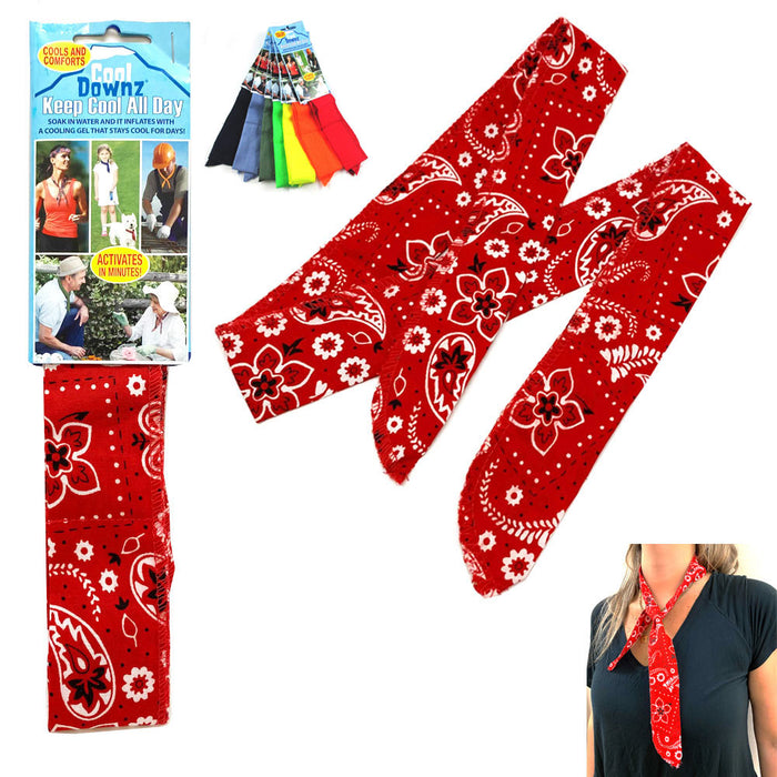 Cooling Towel Bandana Neck Gaiter Face Cover Scarf Sun Shield Balaclava Headband