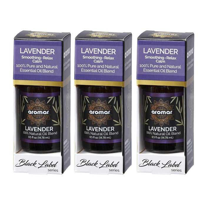 3pk Lavender Essential Oil 100% Pure Natural Blend Aromatherapy Message Diffuser