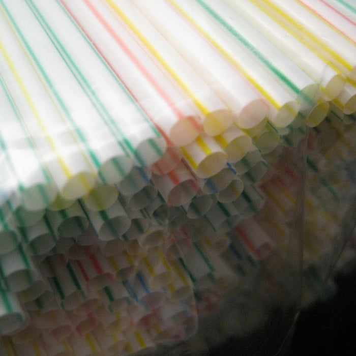 500 Ct COFFEE STIRRER BAR STRAW 5" SIPPER COCKTAIL MILK TEA SIP STICK MIX DRINK