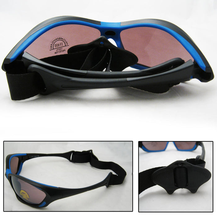 Kitesurfing Kiteboarding Men Sunglasses Lenses Water Sports UV400 Fashion Blue