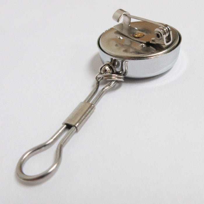 3X Key Chain Reel ID Holder Retractable Nurse Badge Card Name Tag Clip Duty Belt