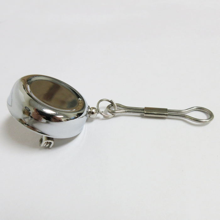 3X Key Chain Reel ID Holder Retractable Nurse Badge Card Name Tag Clip Duty Belt